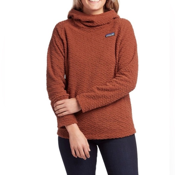 Patagonia Tops - Patagonia Diamond Capra Hoody Brown Medium